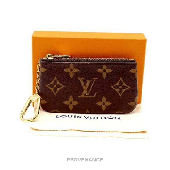 🔴 Louis Vuitton Key Pouch Cles - Monogram - Picture 1 of 8